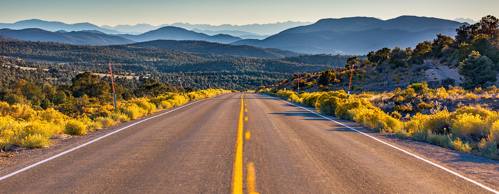 Scenic Nevada road